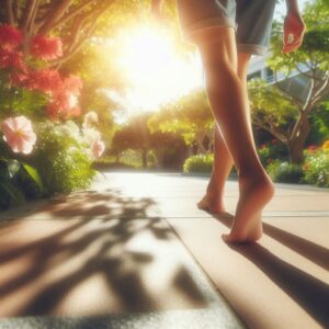 Read more about the article Walking Barefoot on Hard Surfaces and Foot Pain: What You Need to Know