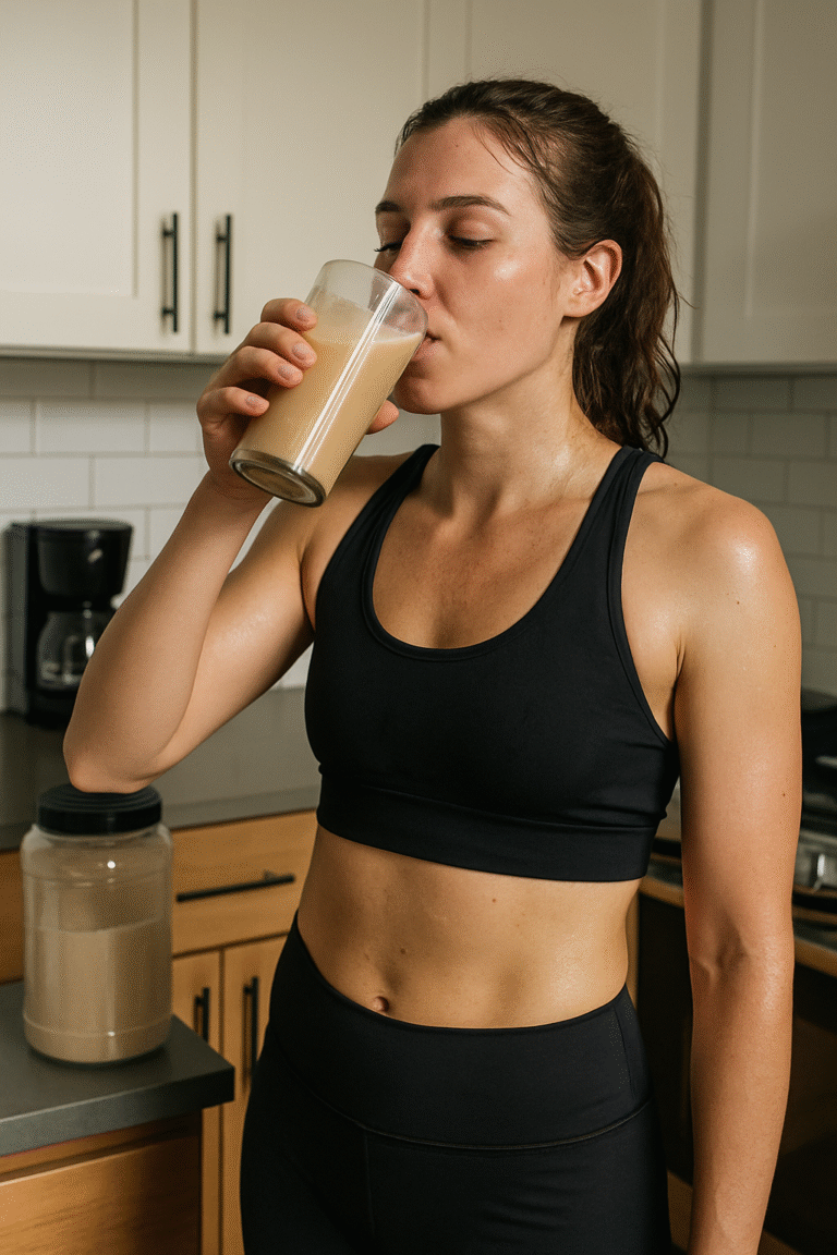 coffee protein shake